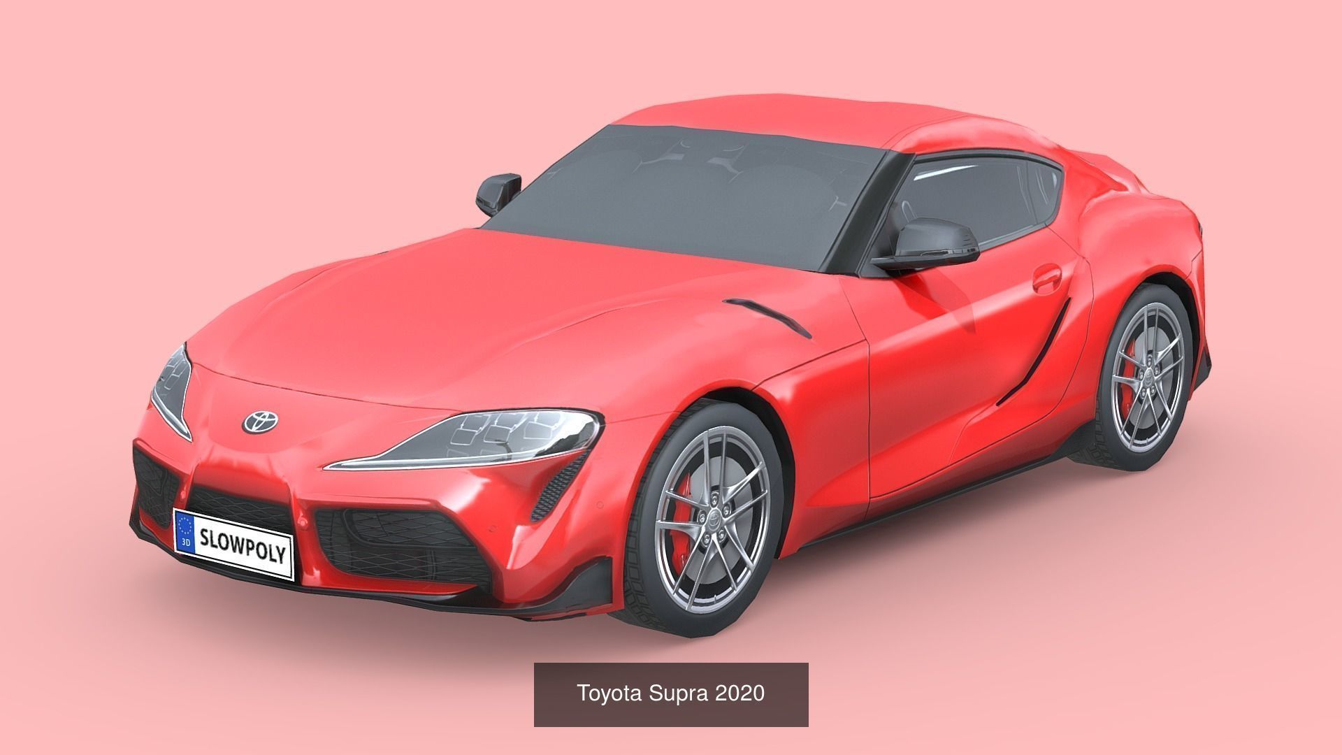 Low-Poly Car Pack 019 - Dynamic Duo 3D Model Collection_13