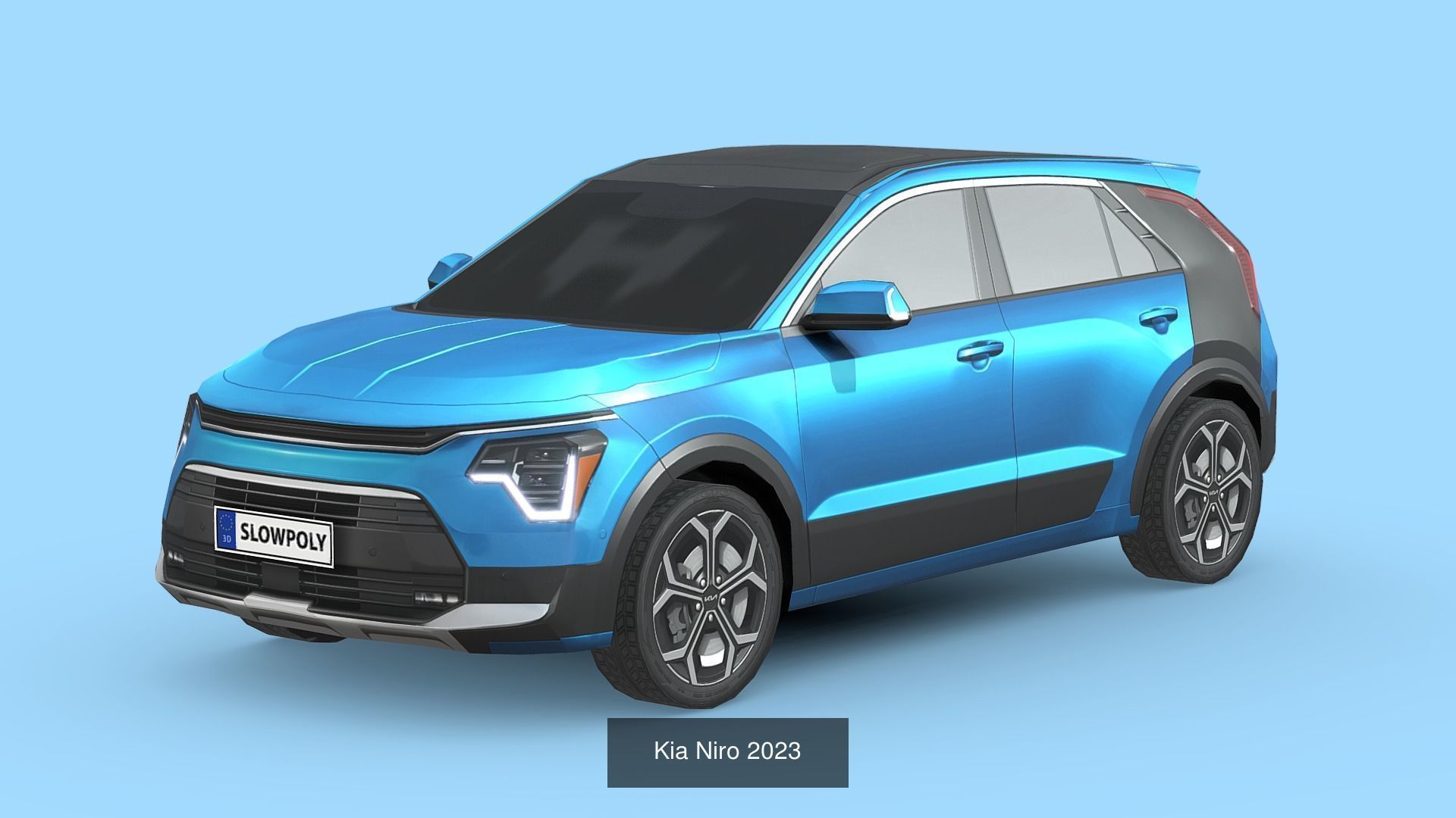 Low-Poly Car Pack 019 - Dynamic Duo 3D Model Collection_10