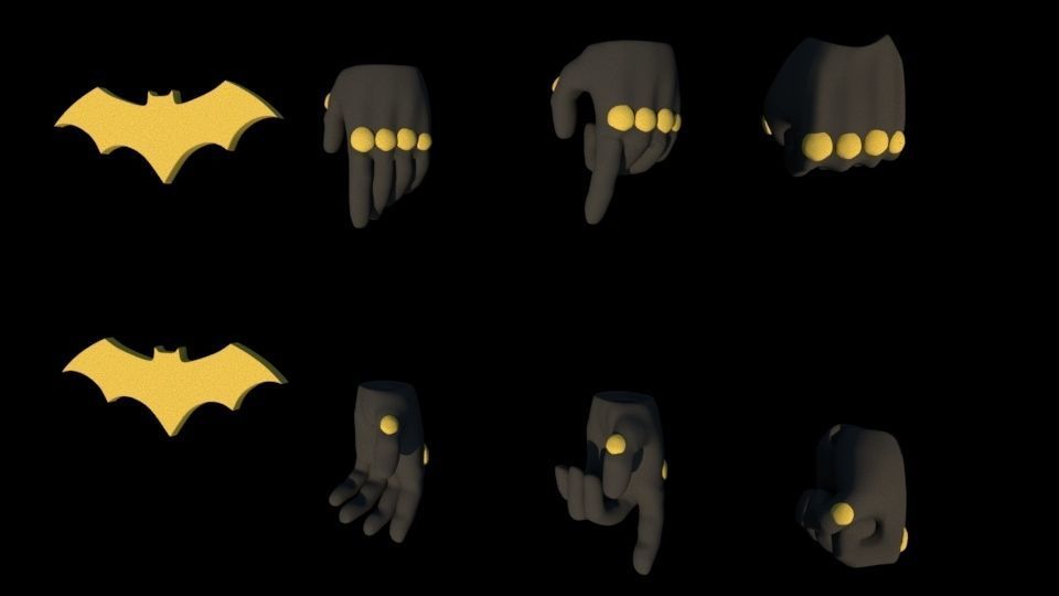 BATMAN ACTION FIGURE  3D print model_8