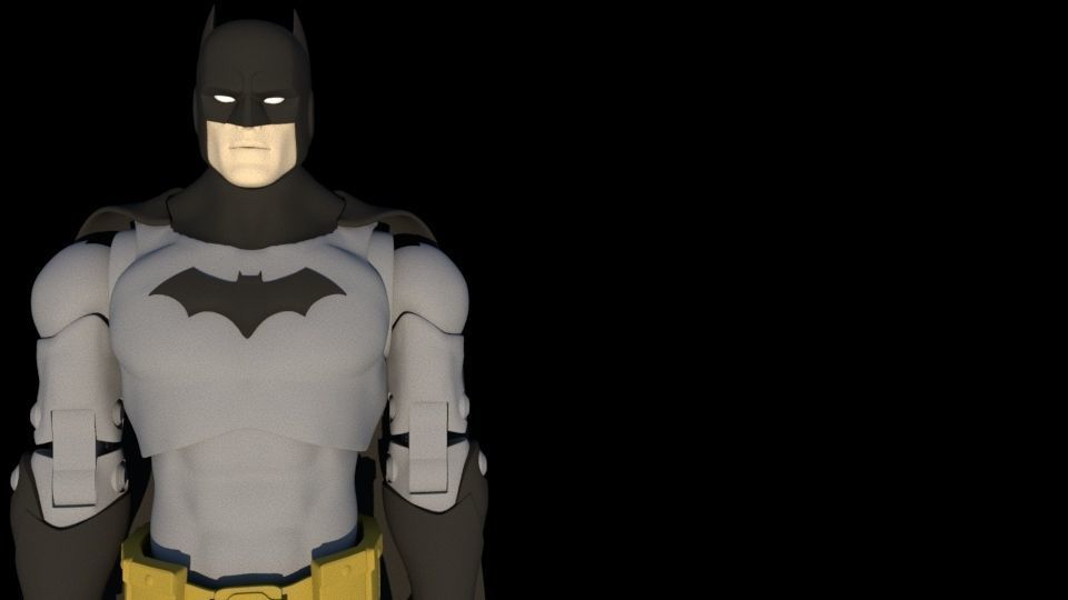 BATMAN ACTION FIGURE  3D print model_12