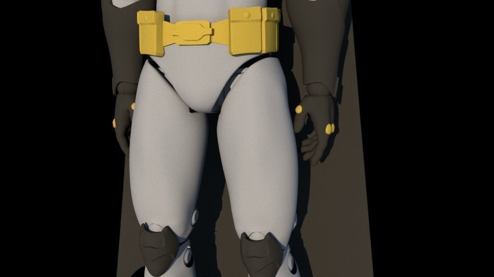 BATMAN ACTION FIGURE  3D print model_3
