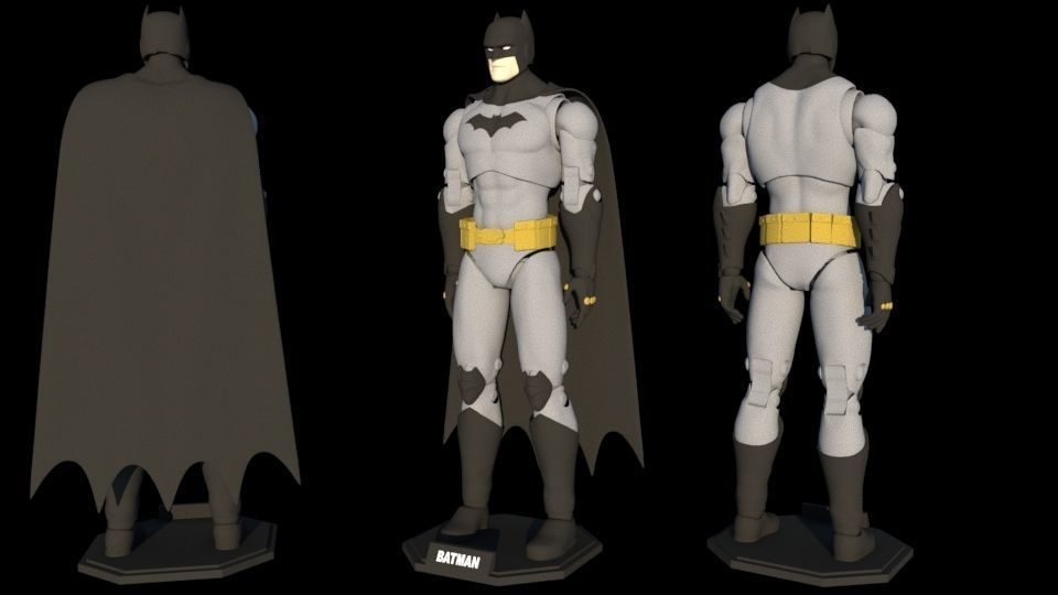 BATMAN ACTION FIGURE  3D print model_5