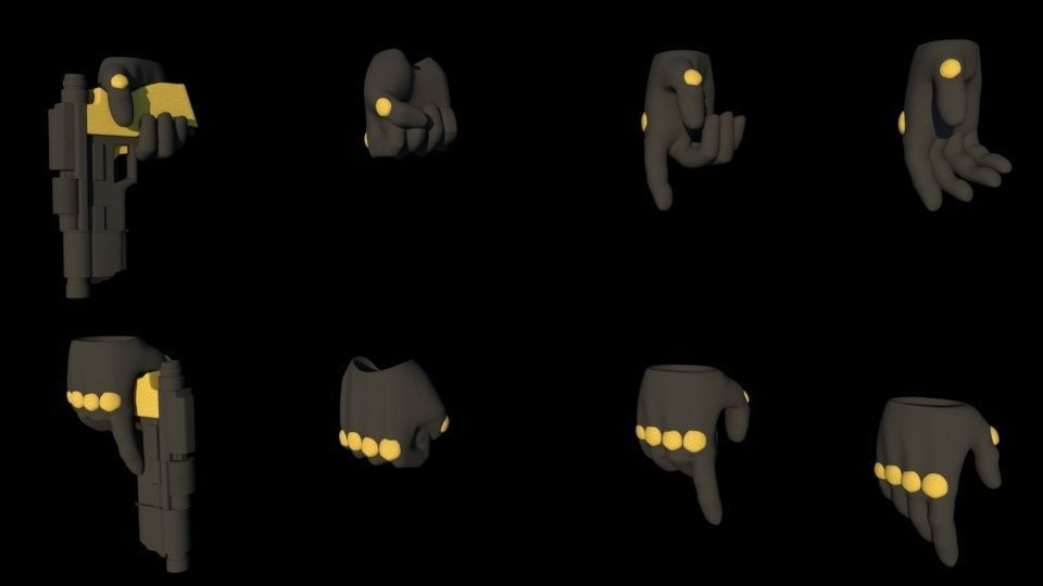 BATMAN ACTION FIGURE  3D print model_7