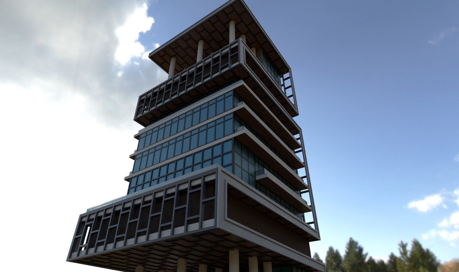 ANTILIA HOUSE 3D model 3D model_2