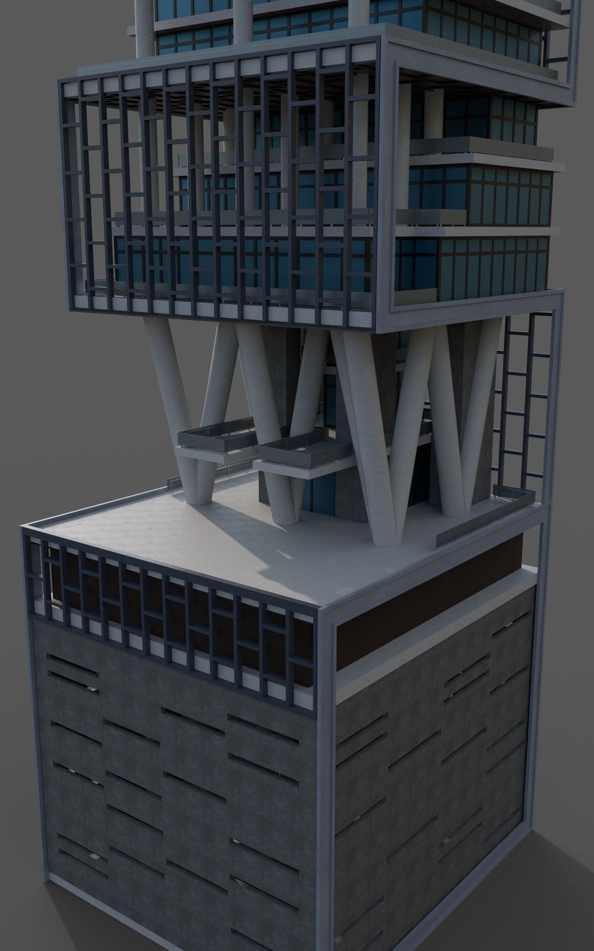 ANTILIA HOUSE 3D model 3D model_5