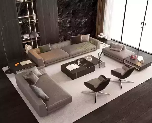 Sofa Minotti modern style
