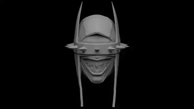 BATMAN WHO LAUGHS HEAD SCULPT