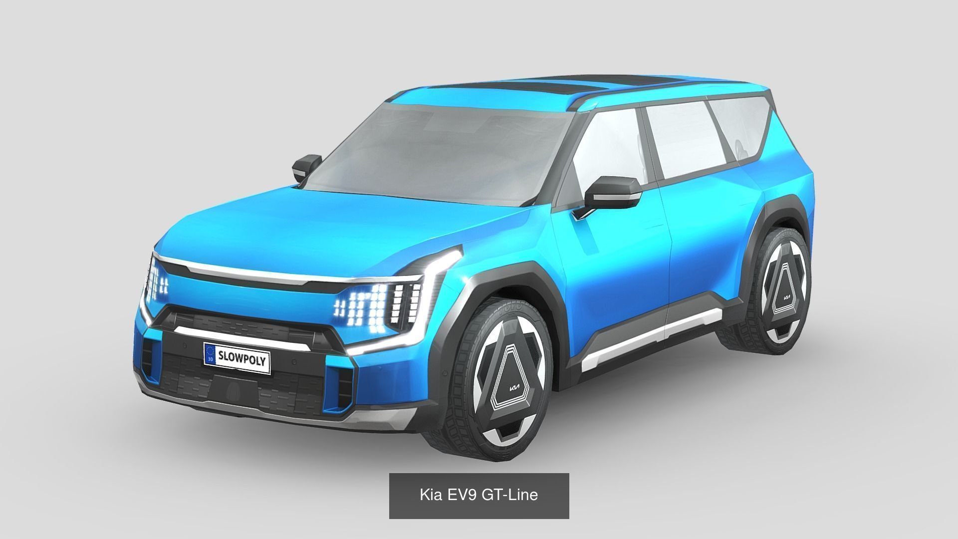 Low-Poly Car Pack 022 - Urban Adventurers 3D Model Collection_9