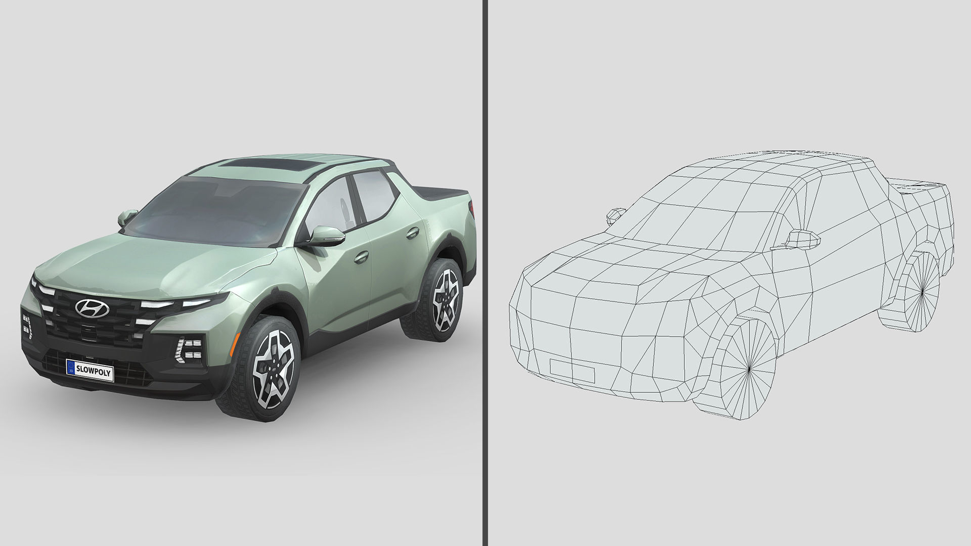 Low-Poly Car Pack 022 - Urban Adventurers 3D Model Collection_3