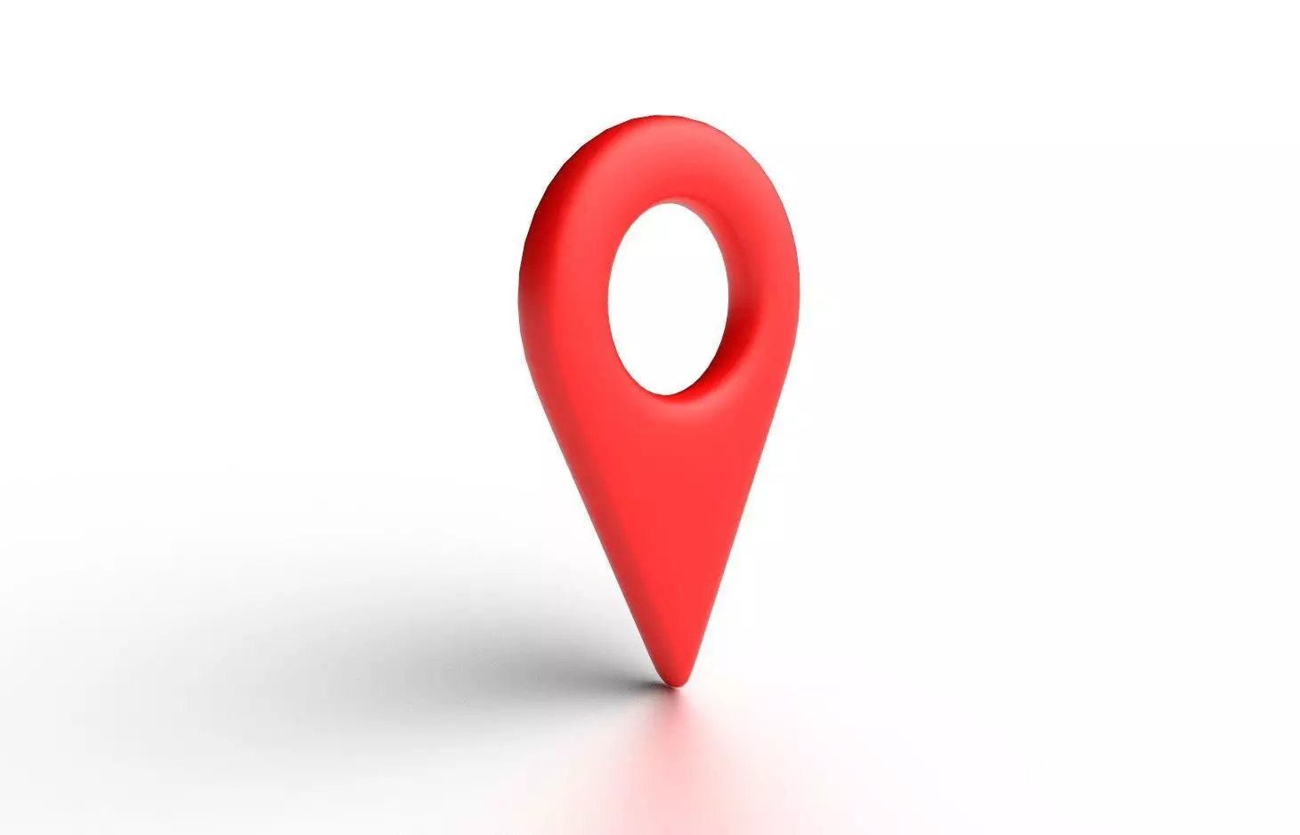 Map Pointer M01 Low-poly 3D model_0