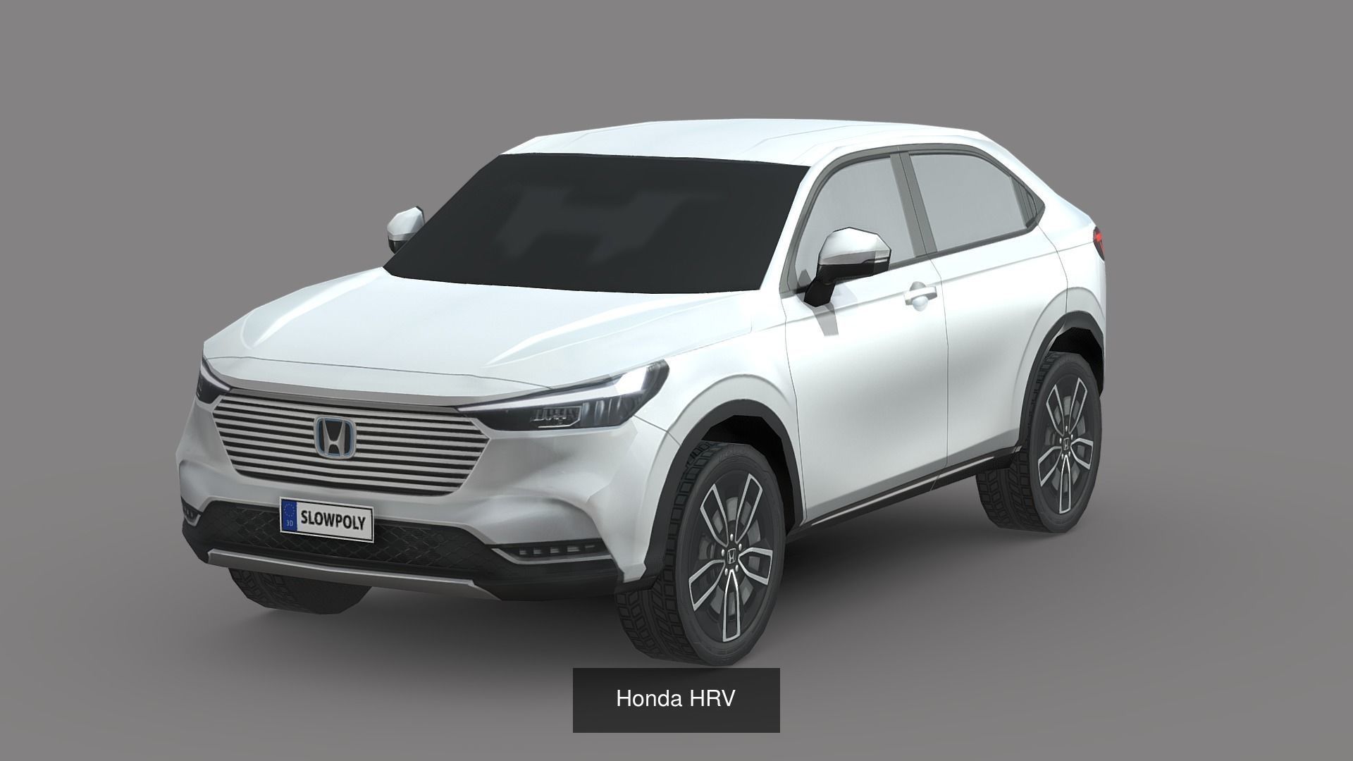 Low-Poly Car Pack 023 - High-Tech Hybrids 3D Model Collection_9