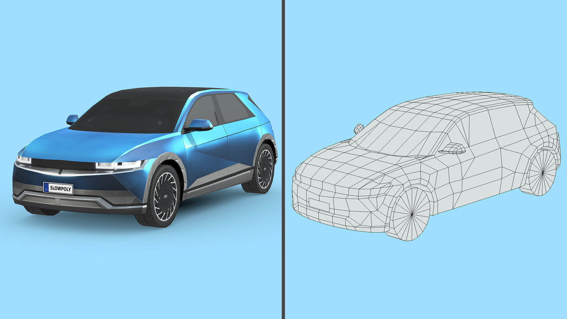Low-Poly Car Pack 024 - Global Favorites 3D Model Collection_4