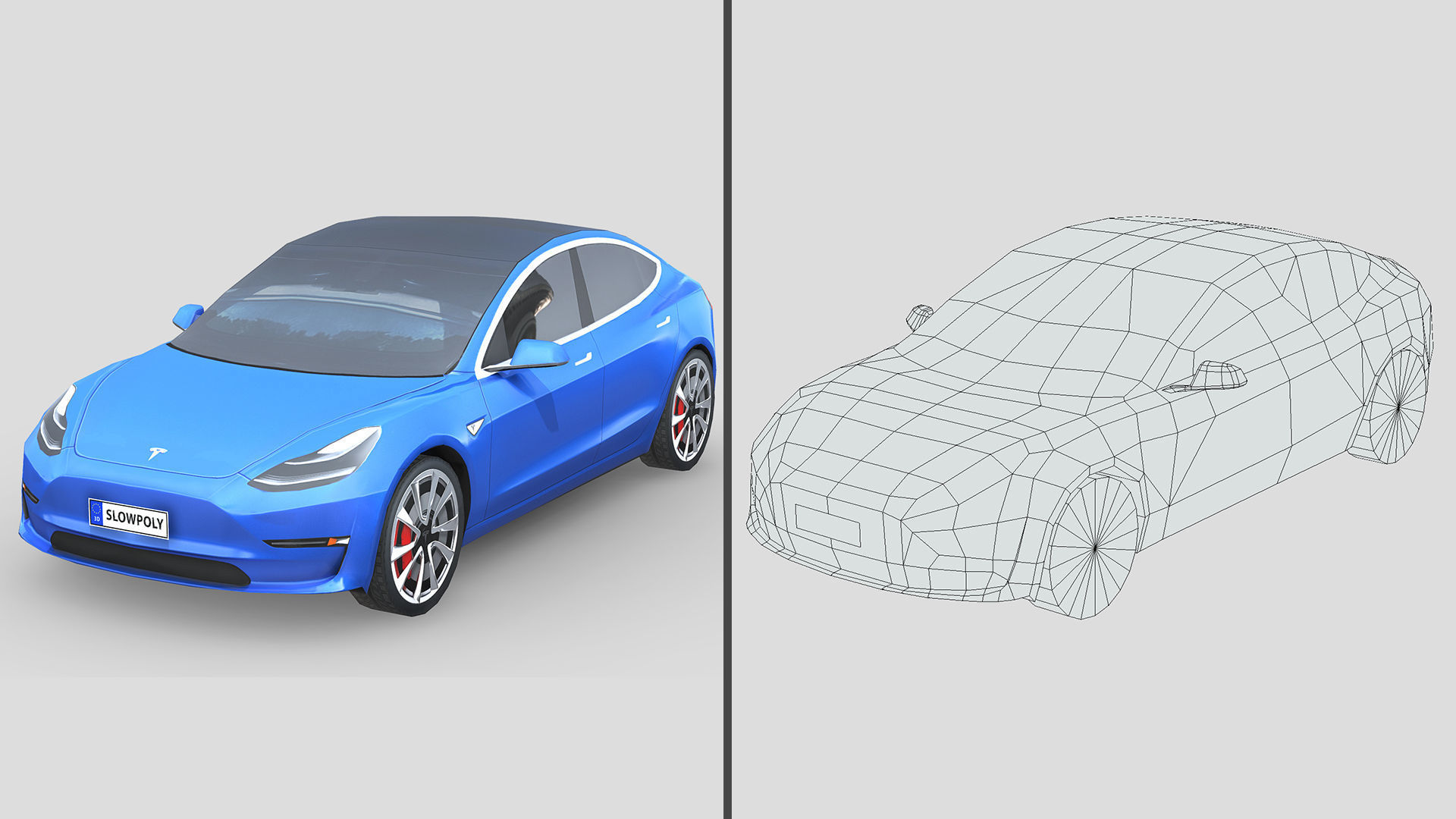 Low-Poly Car Pack 024 - Global Favorites 3D Model Collection_5