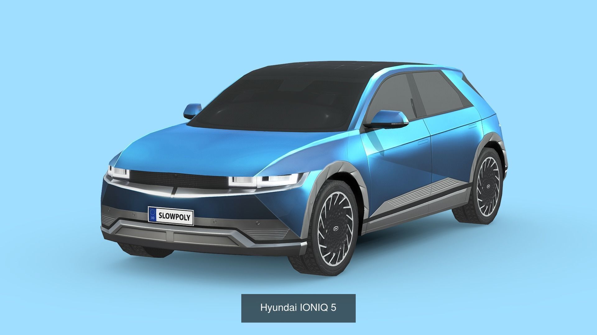 Low-Poly Car Pack 024 - Global Favorites 3D Model Collection_9