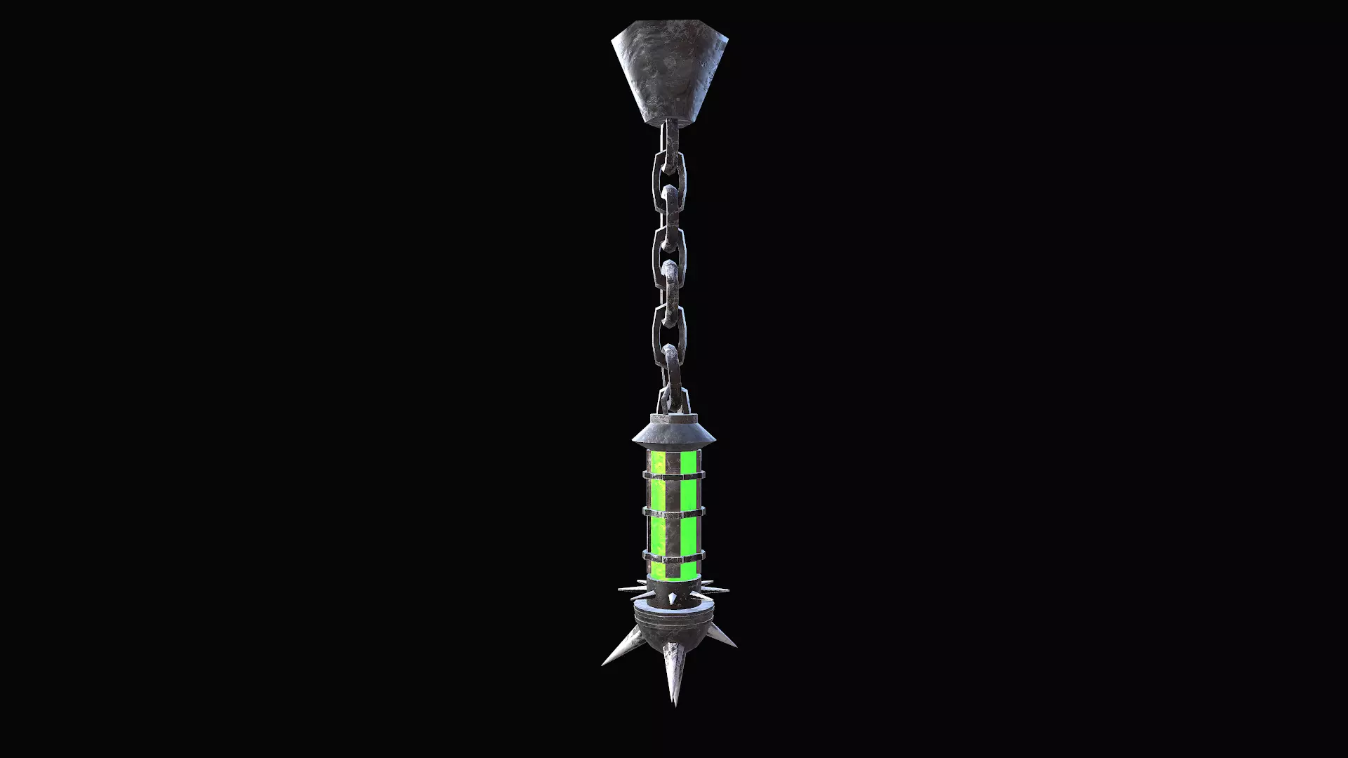 Lamp chains  3D model_0