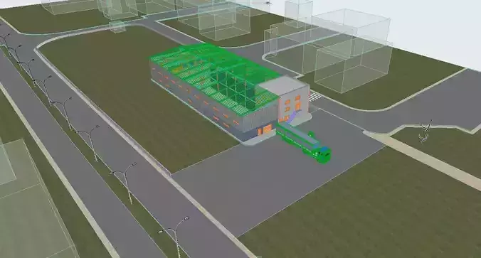 Warehouse Project 3D model