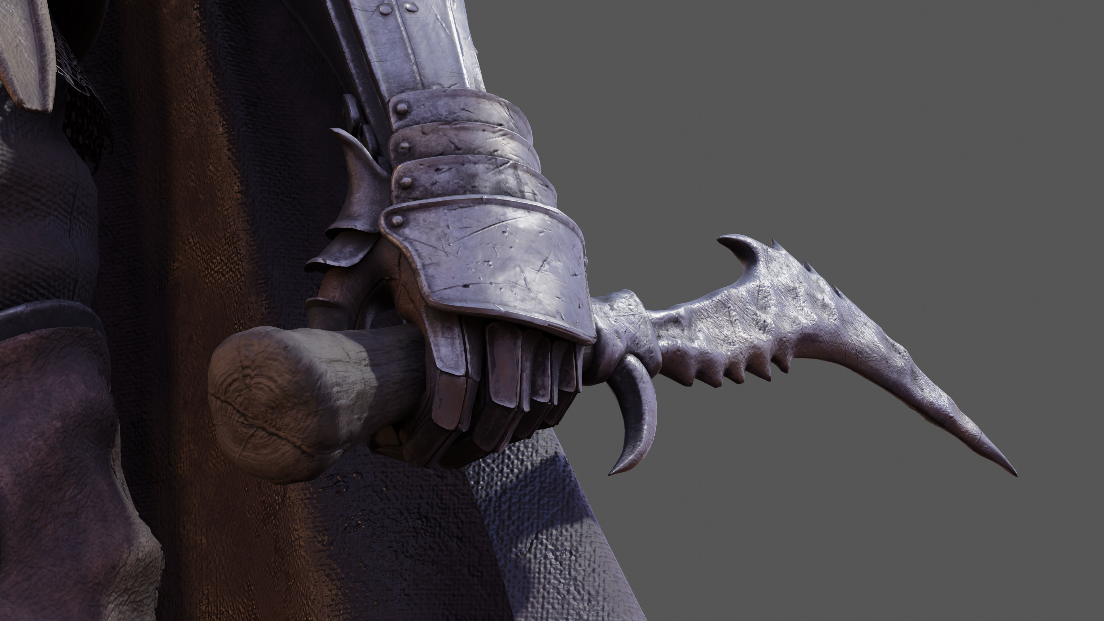 Abyss Watcher - Dark Souls 3 3d Print Statue 3D print model_34