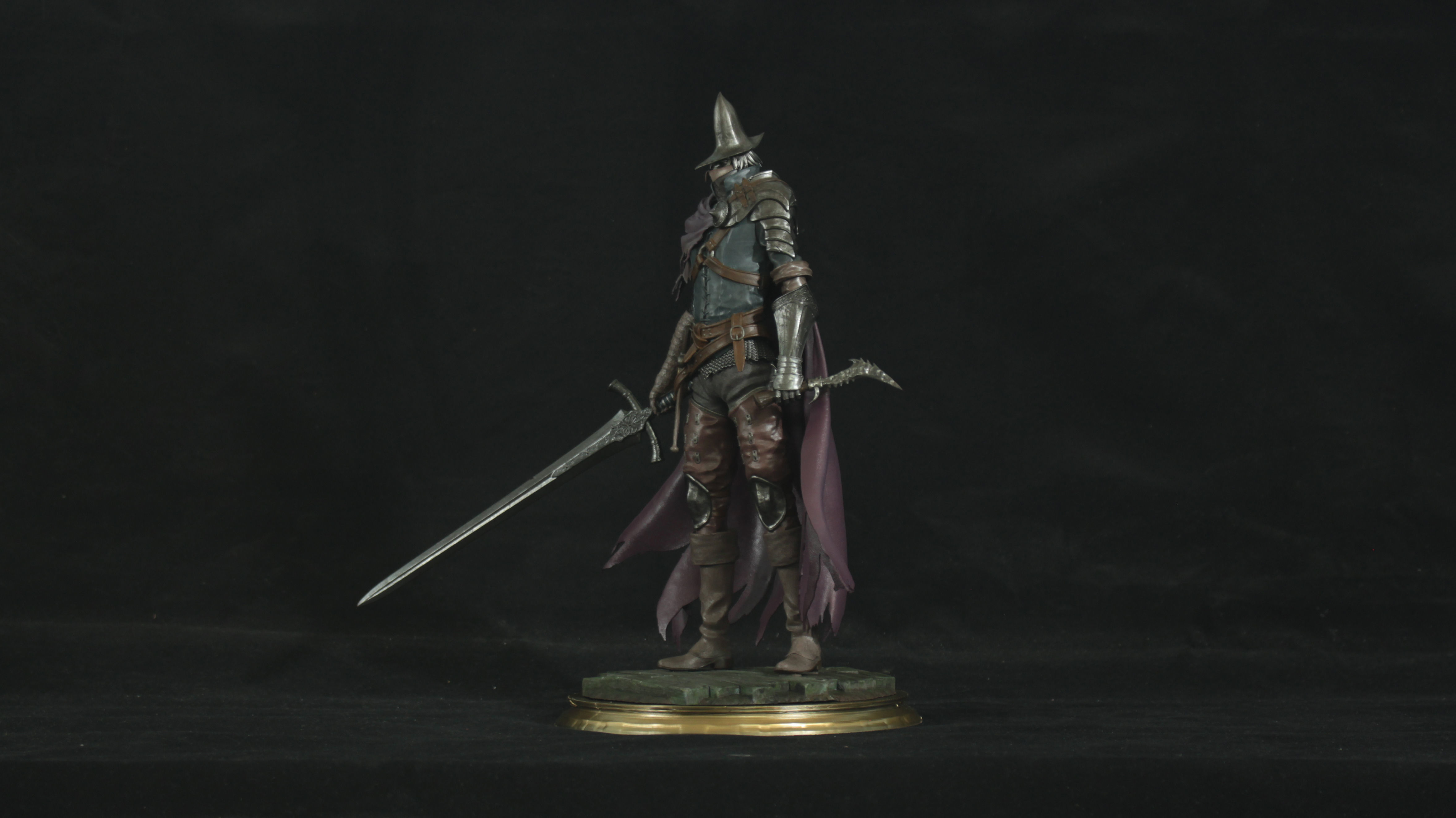 Abyss Watcher - Dark Souls 3 3d Print Statue 3D print model_2