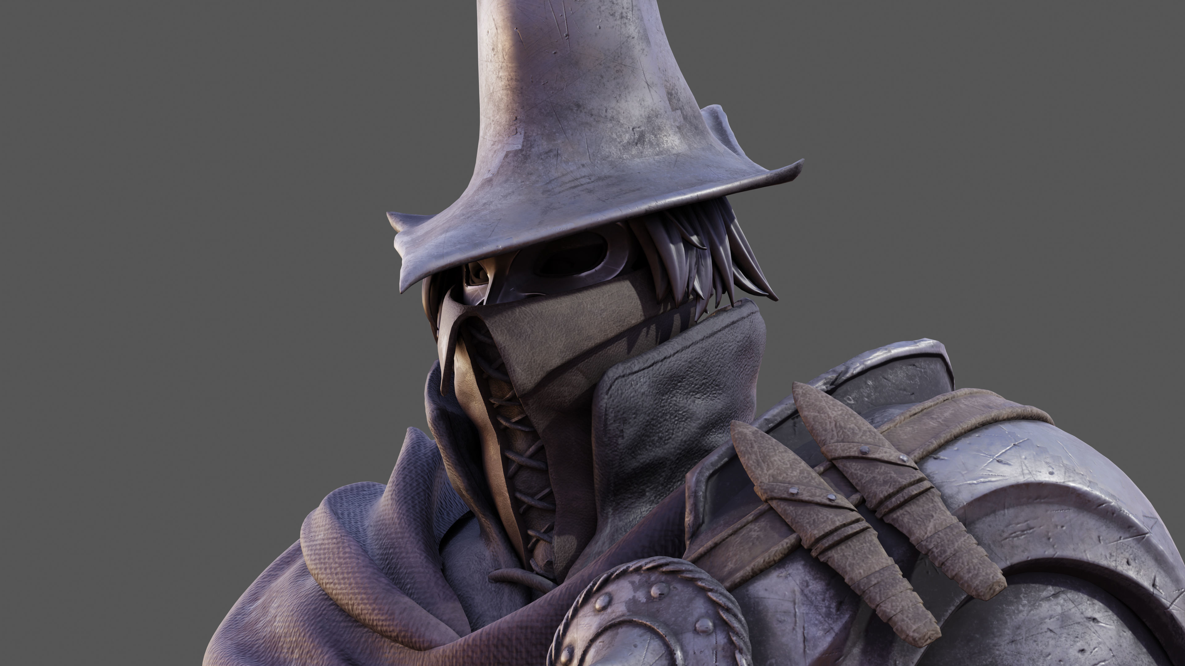 Abyss Watcher - Dark Souls 3 3d Print Statue 3D print model_32