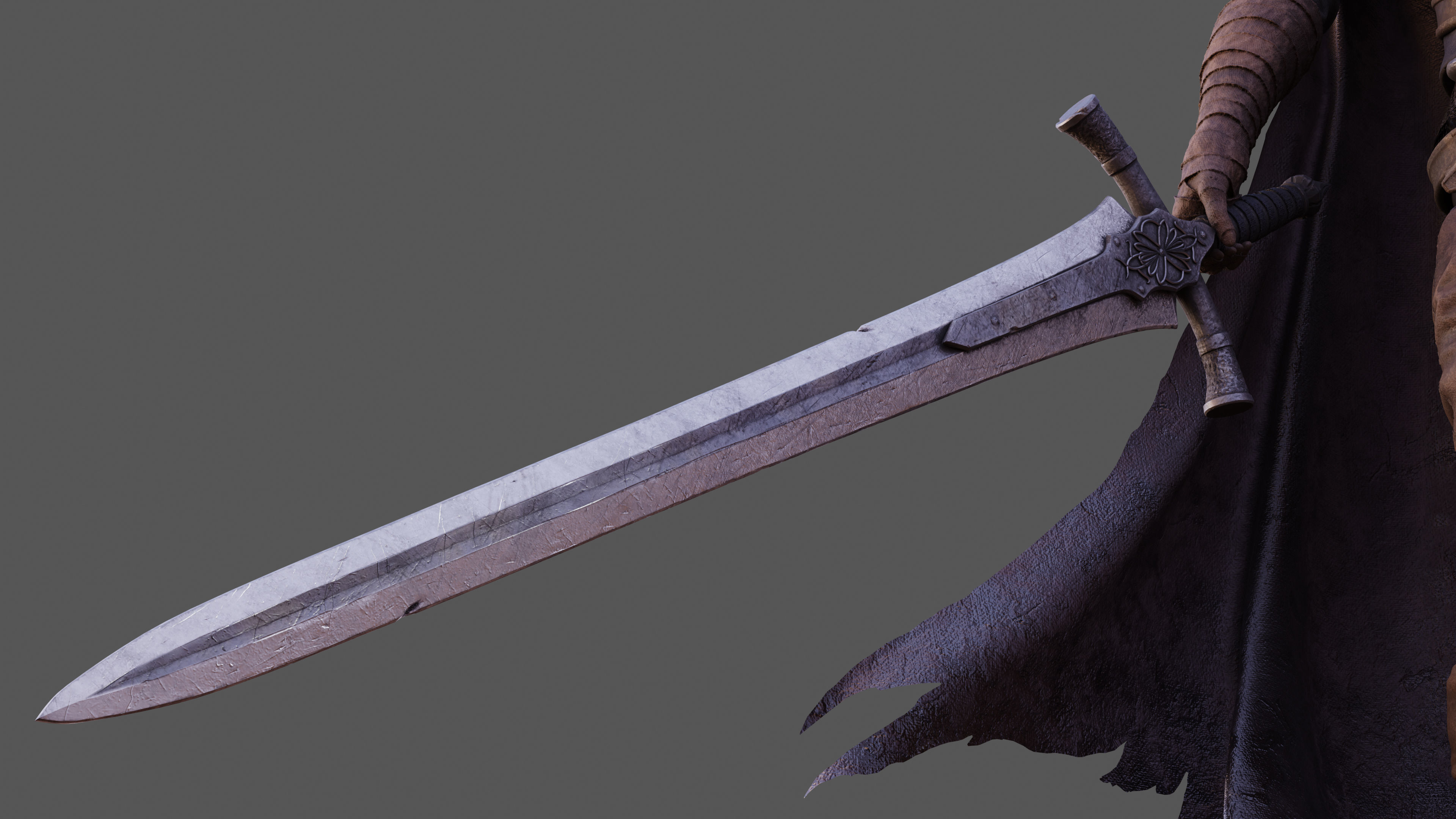 Abyss Watcher - Dark Souls 3 3d Print Statue 3D print model_35