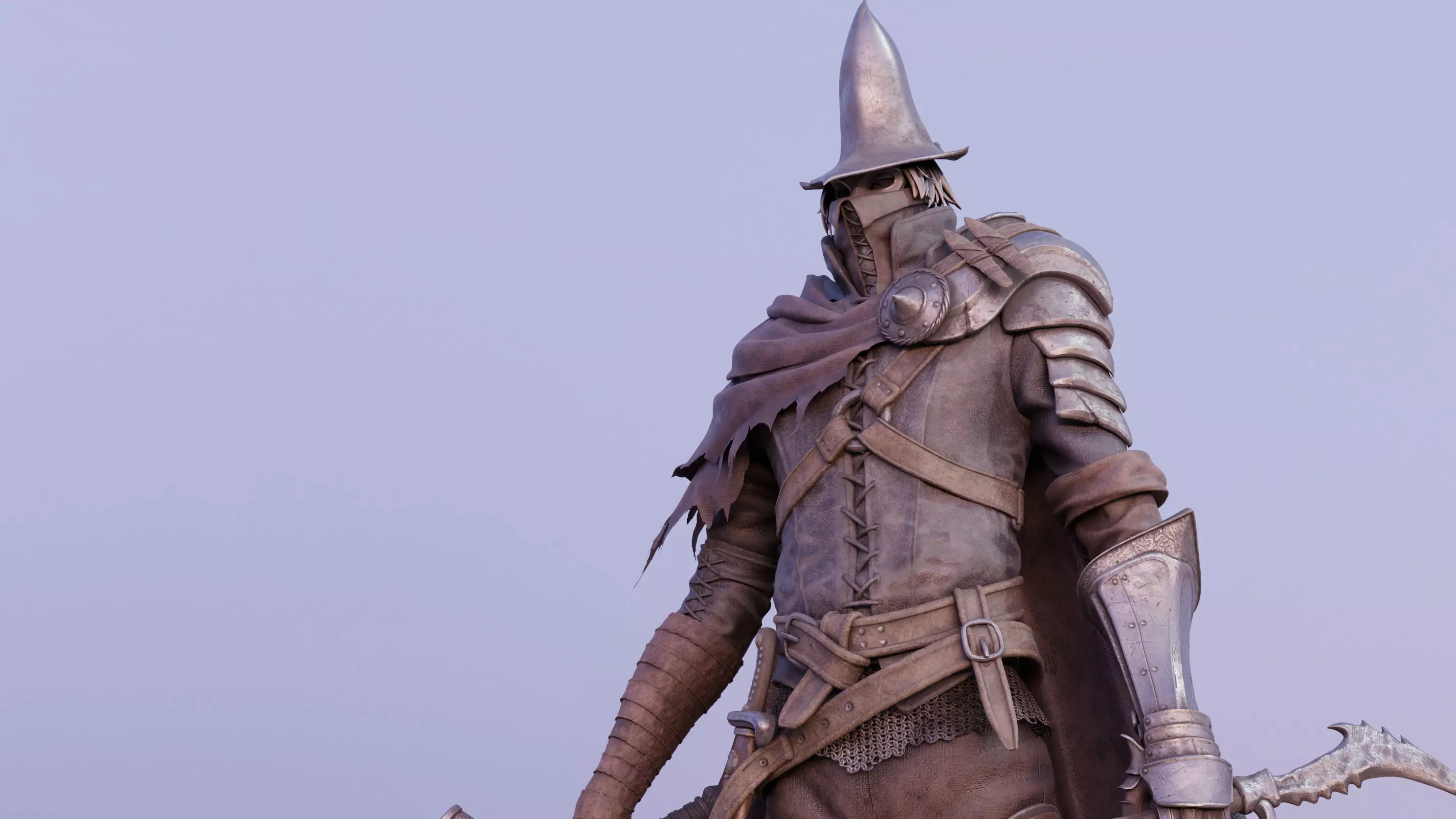 Abyss Watcher - Dark Souls 3 3d Print Statue 3D print model_0