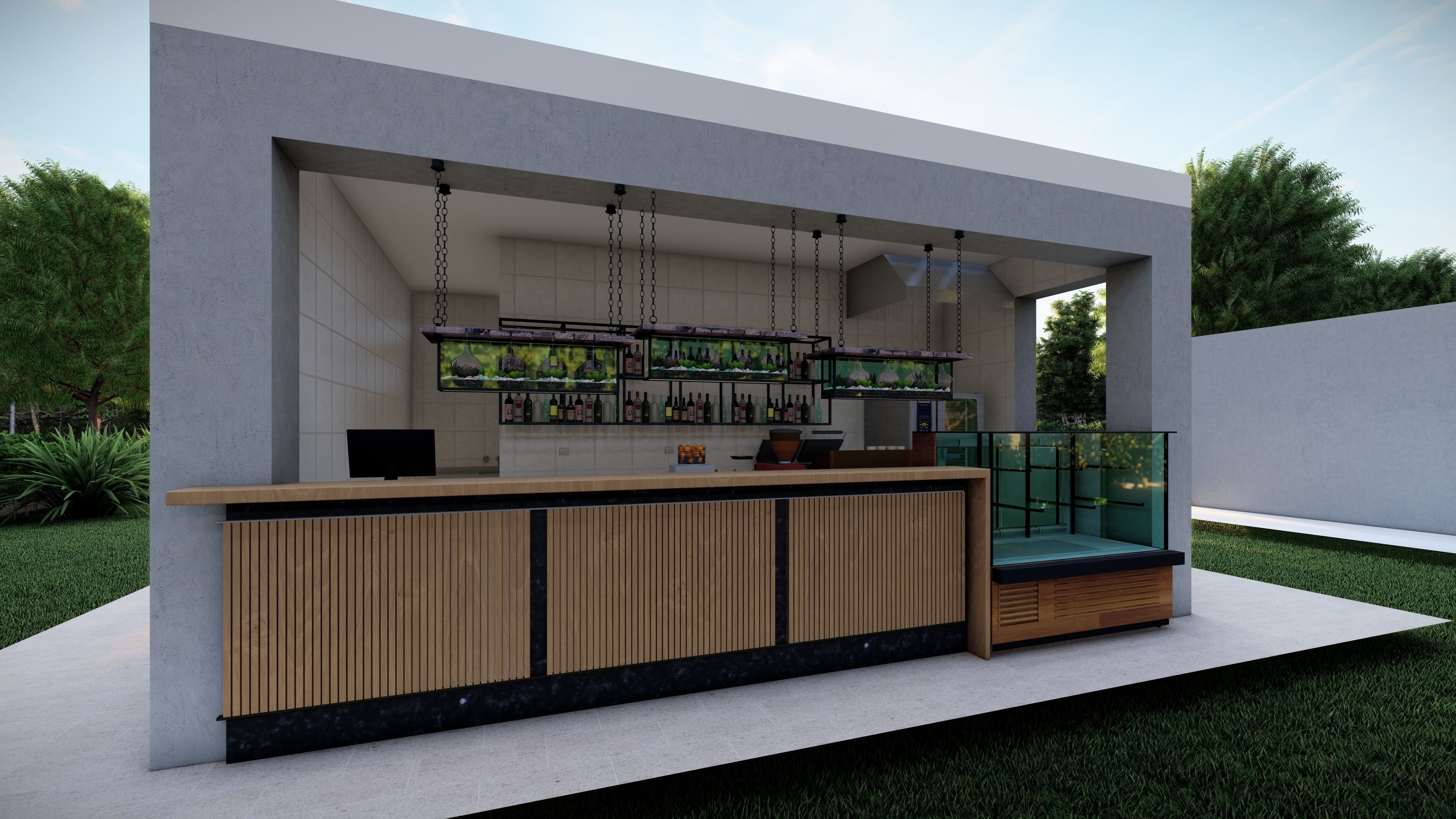 Bar Project 3D model_6
