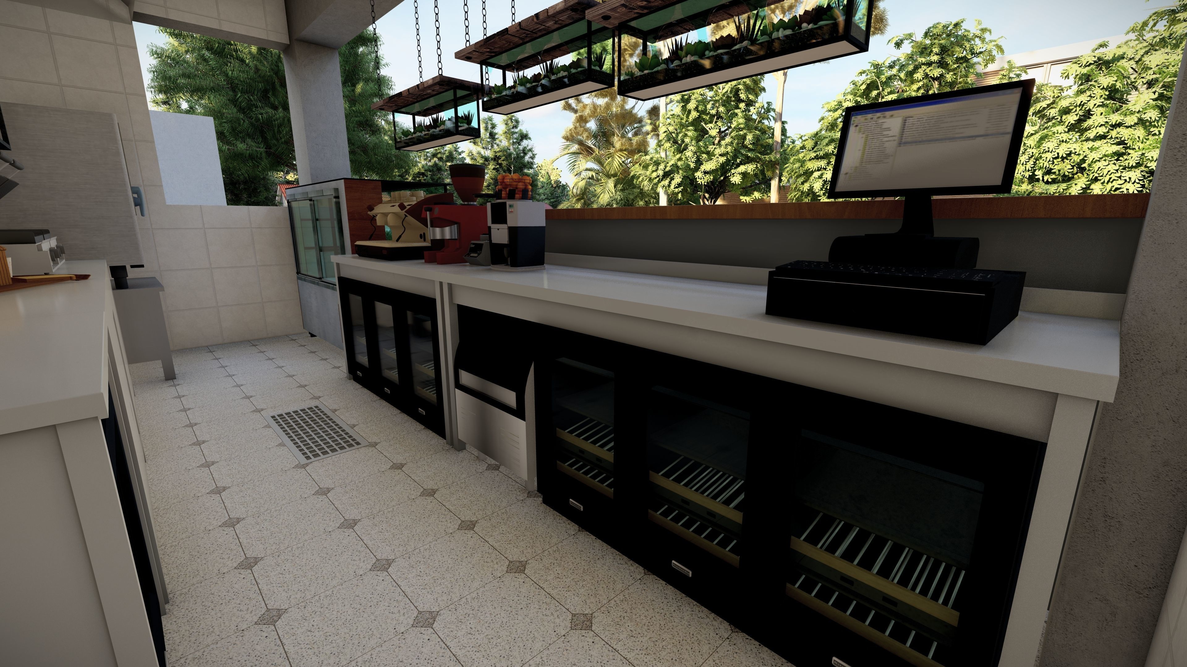 Bar Project 3D model_4