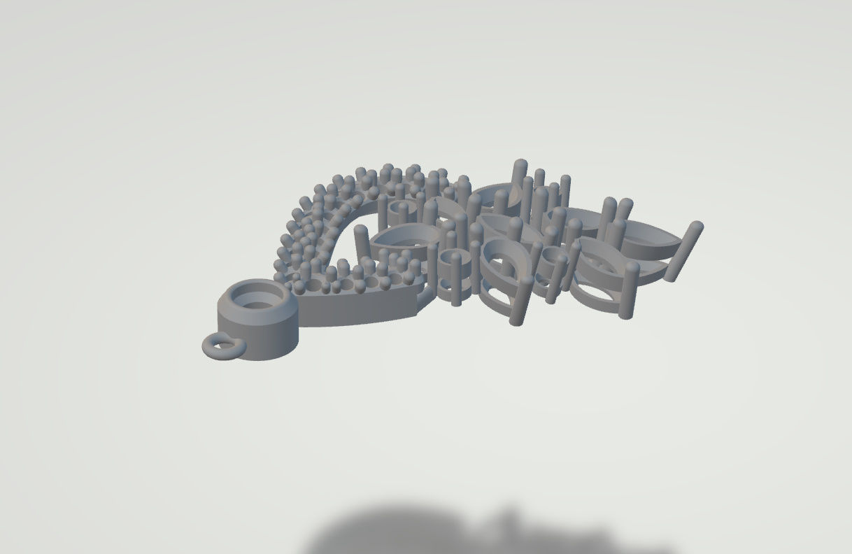 Gorgeous Dangle earrings with marquise gemstones 3D print model_46