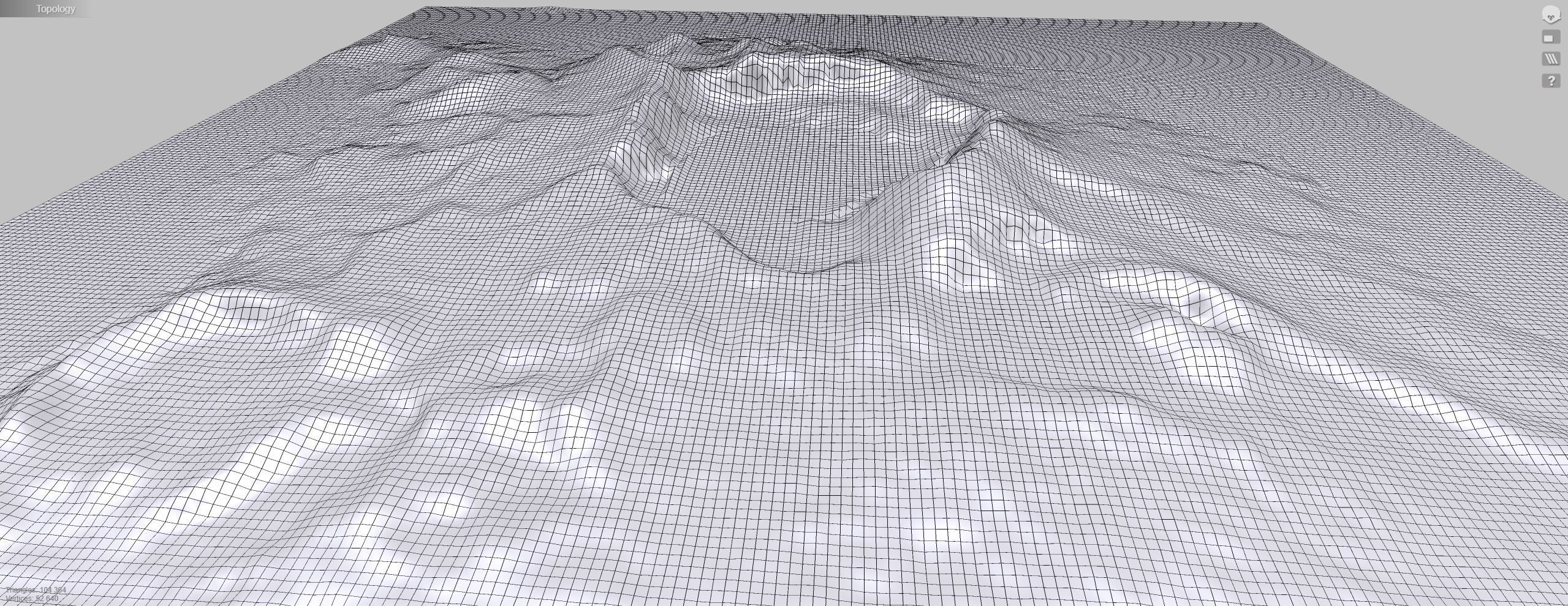 Mountain landscape Taal Volcano 3D model_12