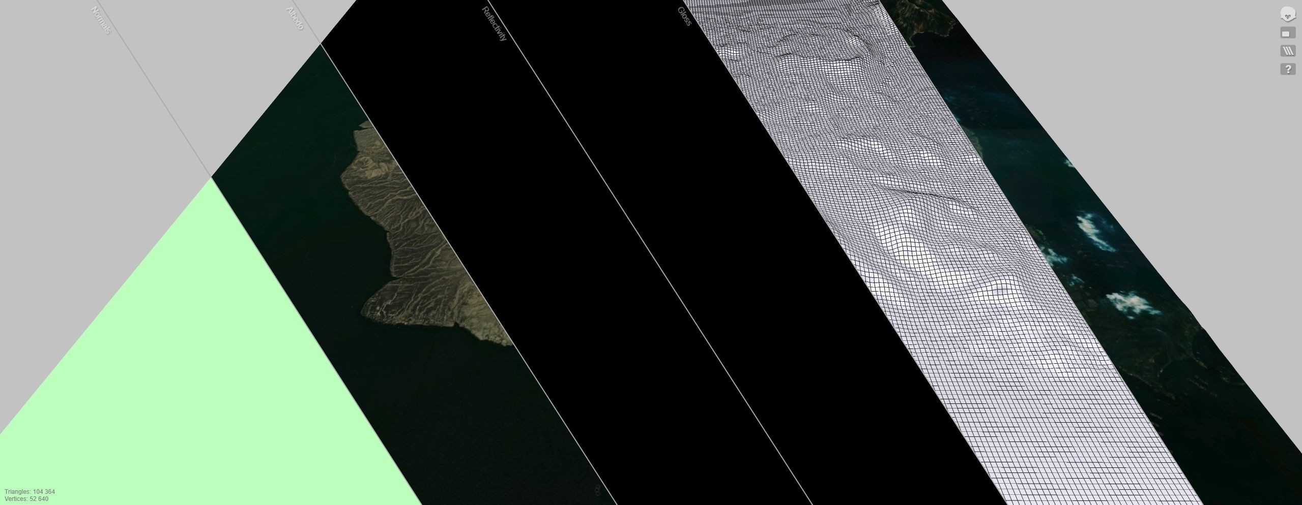 Mountain landscape Taal Volcano 3D model_13