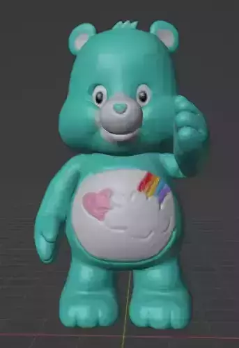 care bears 4 3D print model