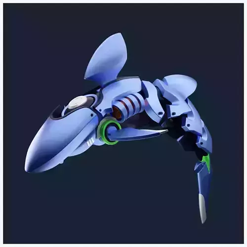Robotic Dolphin 3D print model