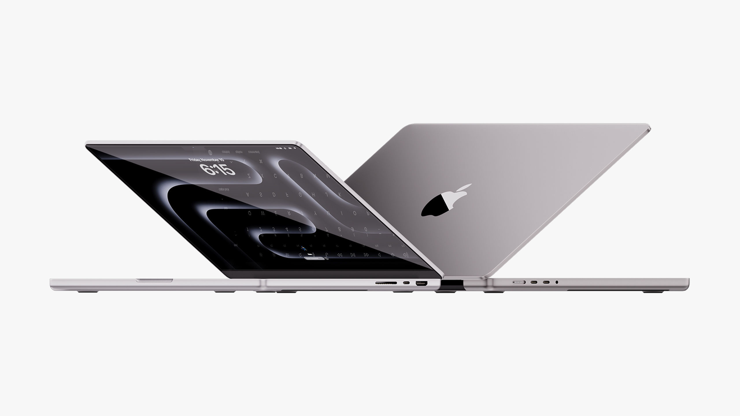 Apple MacBook Pro 14 - 16 inch Collection 2023 With Magic Mouse 3D model_6