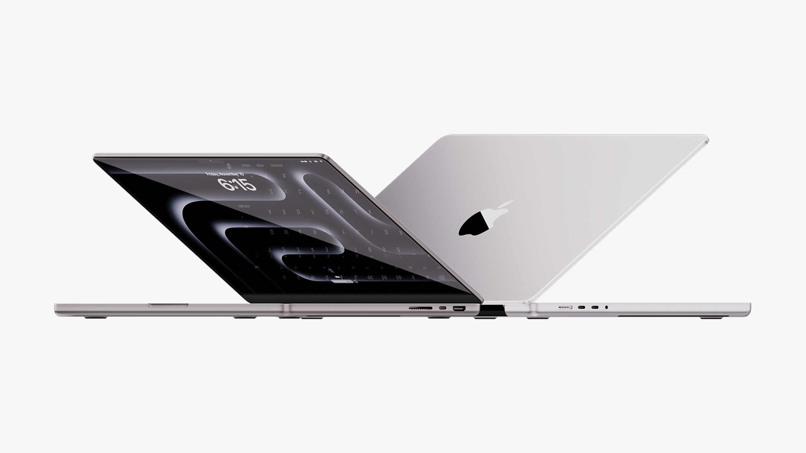 Apple MacBook Pro 14 - 16 inch Collection 2023 With Magic Mouse 3D model_3