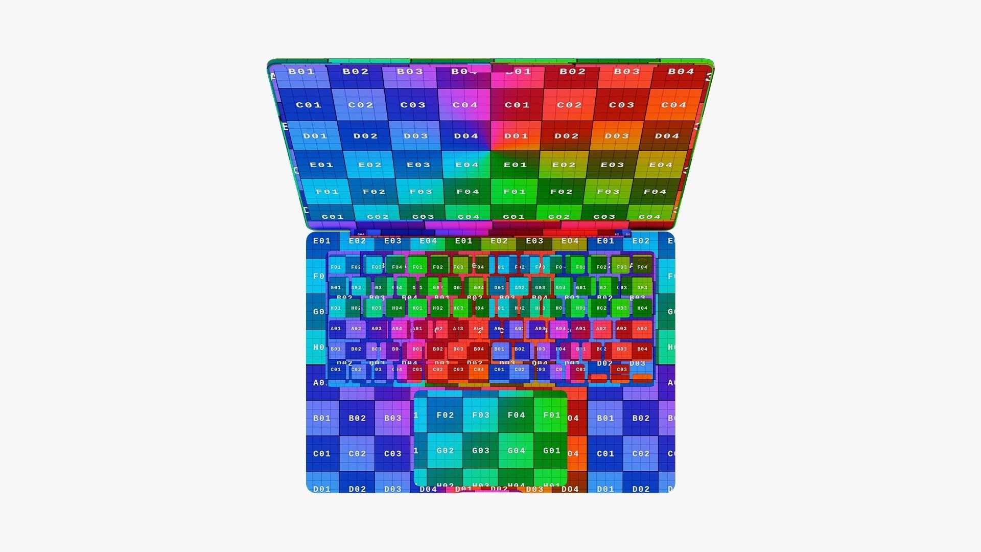 Apple MacBook Pro 14 - 16 inch Collection 2023 With Magic Mouse 3D model_73