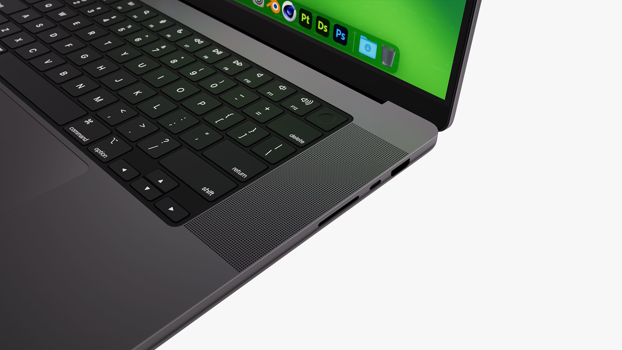 Apple MacBook Pro 14 - 16 inch Collection 2023 With Magic Mouse 3D model_64