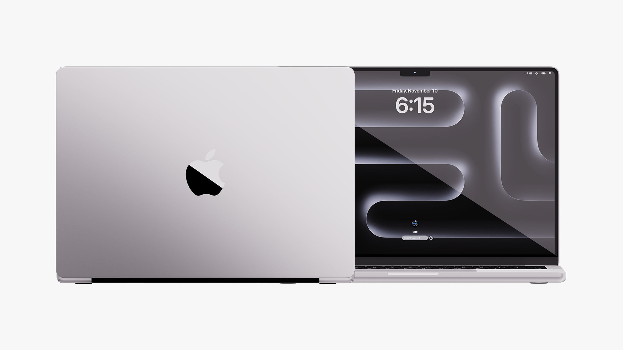 Apple MacBook Pro 14 - 16 inch Collection 2023 With Magic Mouse 3D model_11