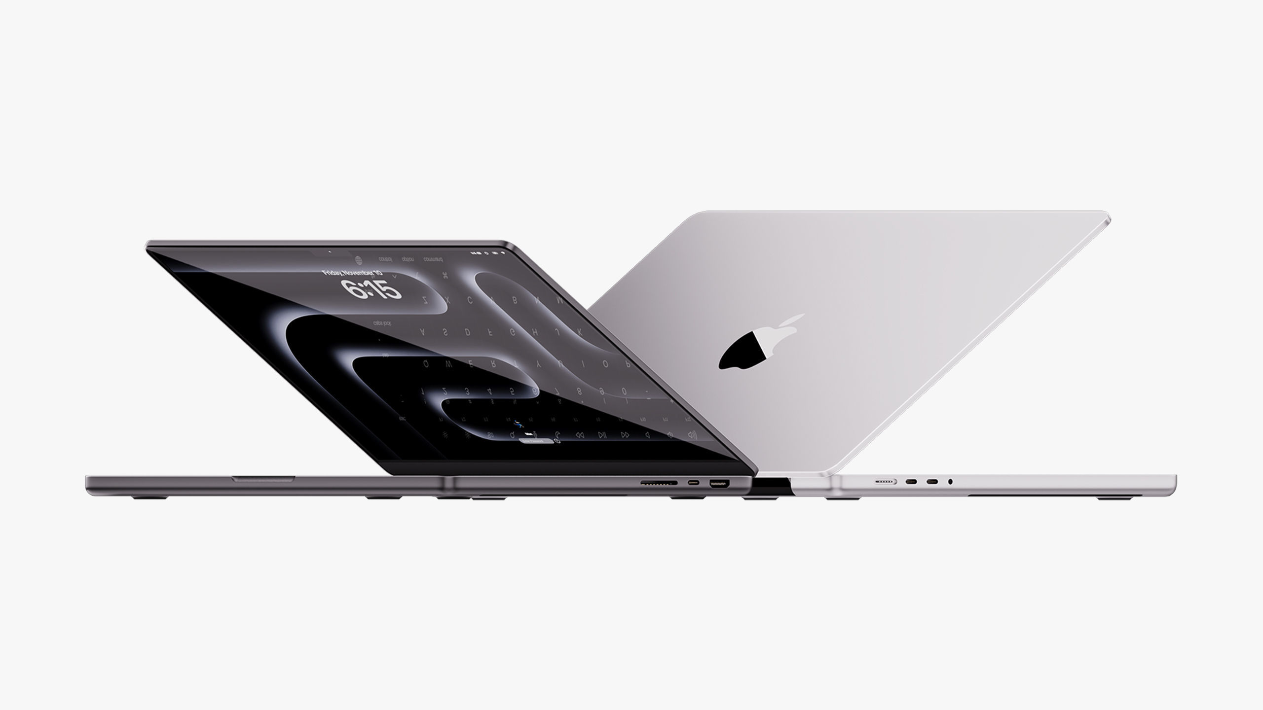 Apple MacBook Pro 14 - 16 inch Collection 2023 With Magic Mouse 3D model_4