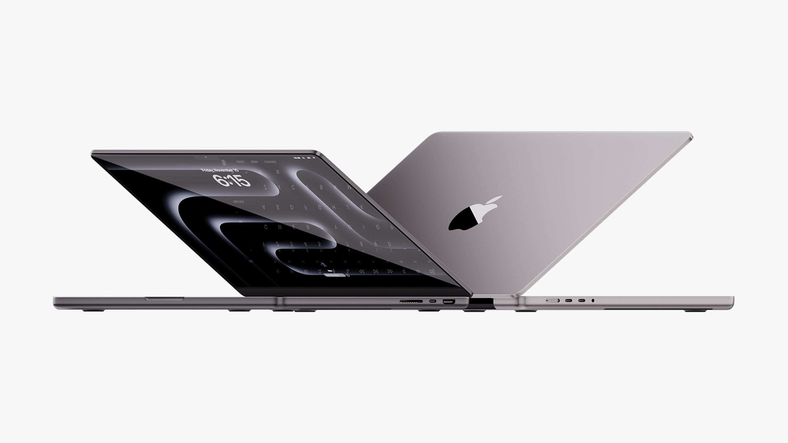 Apple MacBook Pro 14 - 16 inch Collection 2023 With Magic Mouse 3D model_5