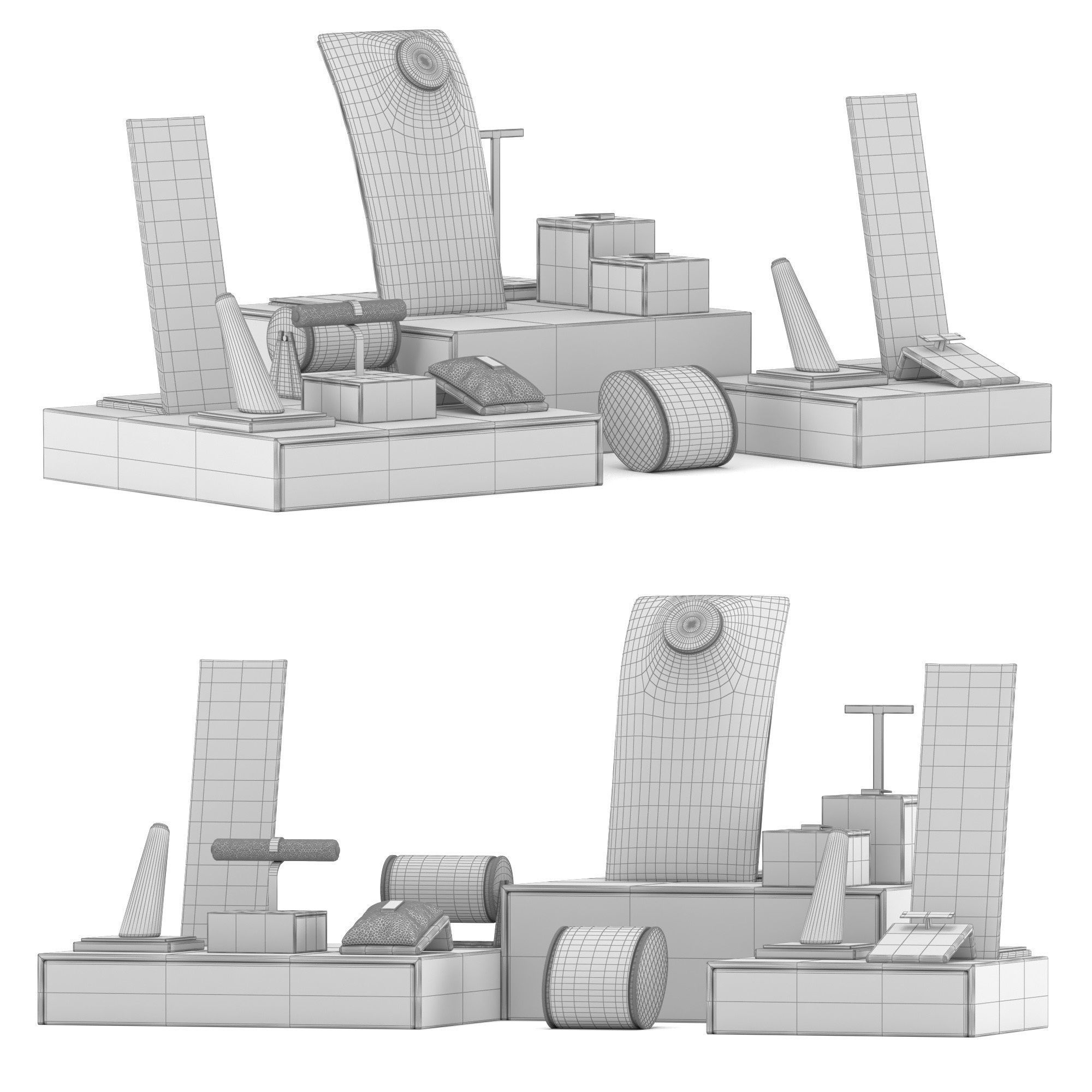 Jewelry Display Kaila 3D model_4