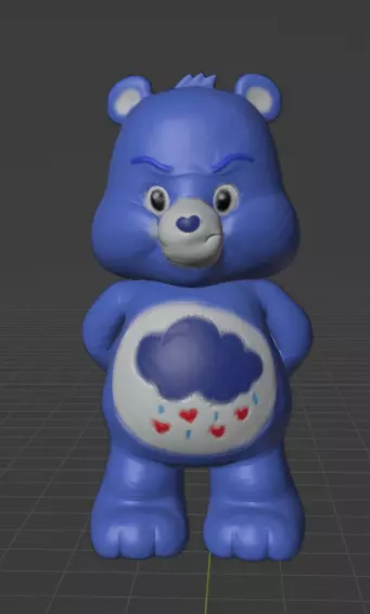 care bear 11 3D print model_0