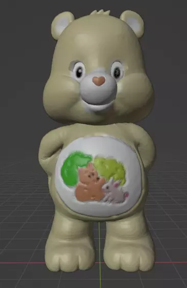 care bear 13 3D print model_0