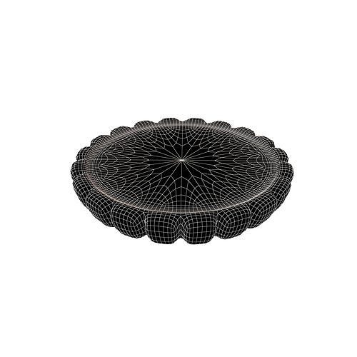 Tart v1 002 Low-poly 3D model 5