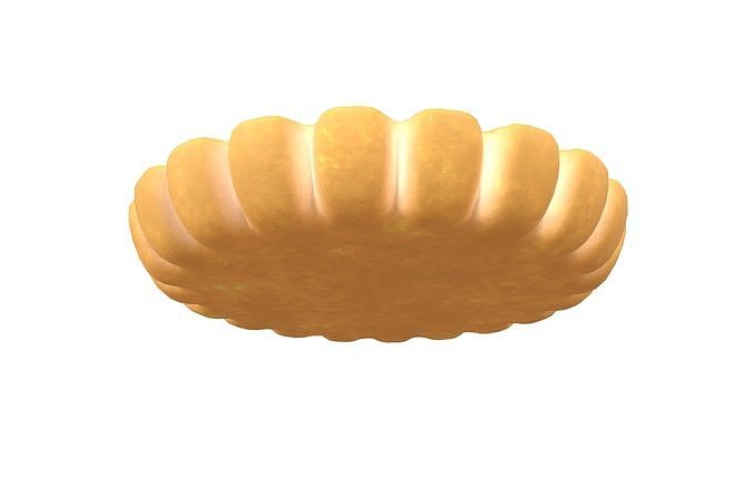 Tart v1 002 Low-poly 3D model 4