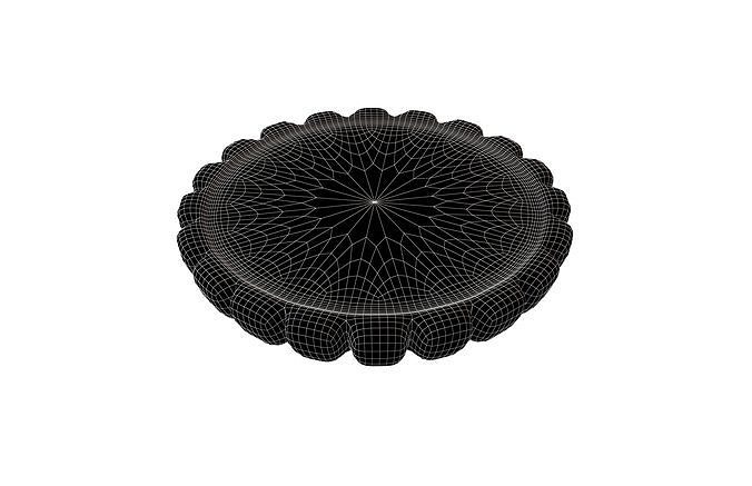 Tart v1 003 Low-poly 3D model 7