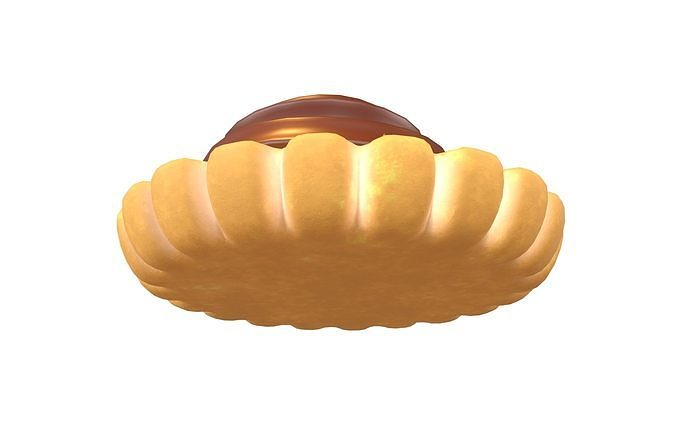 Tart v2 005 Low-poly 3D model 4