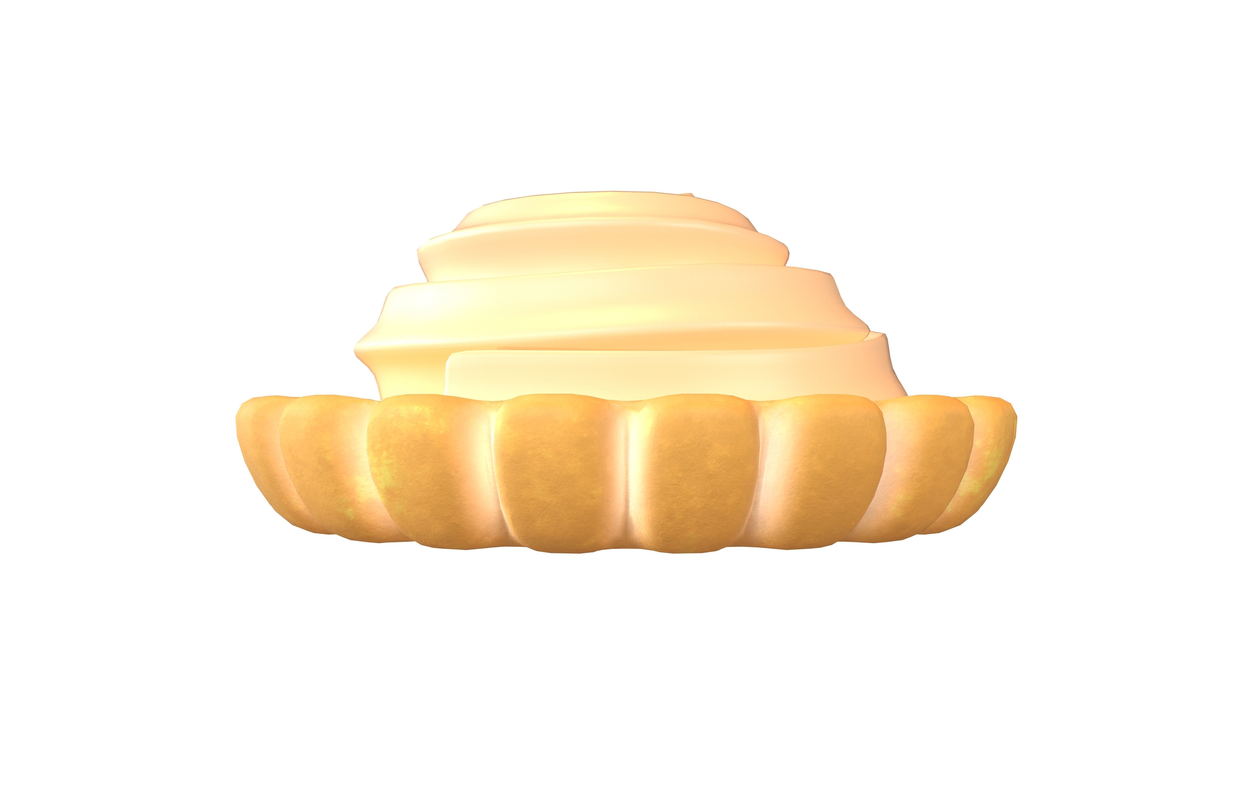 Tart v2 006 Low-poly 3D model_2