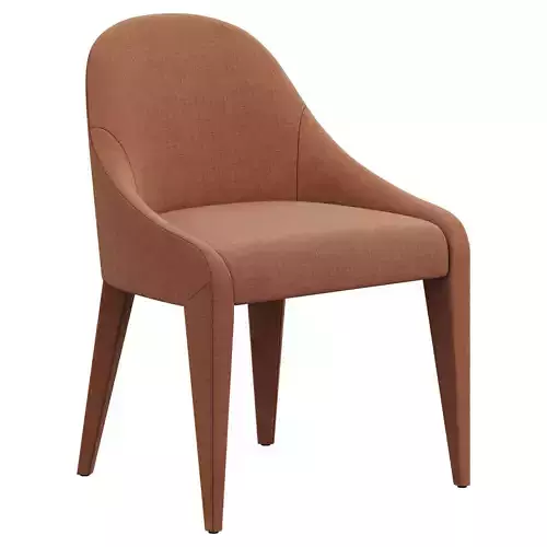 Restoration Hardware Alessia Fabric Dining Side Chair