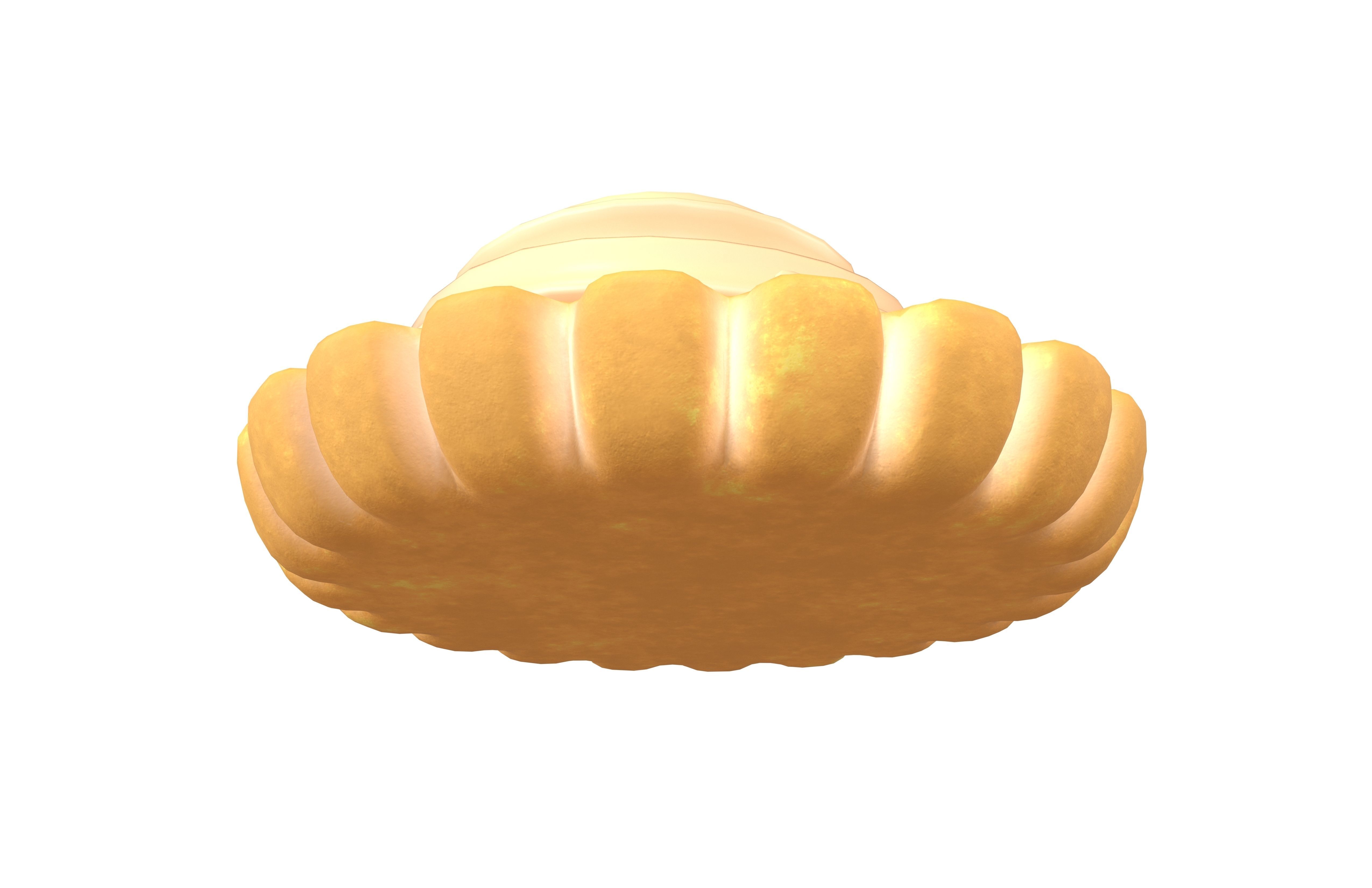 Tart v2 008 Low-poly 3D model_3