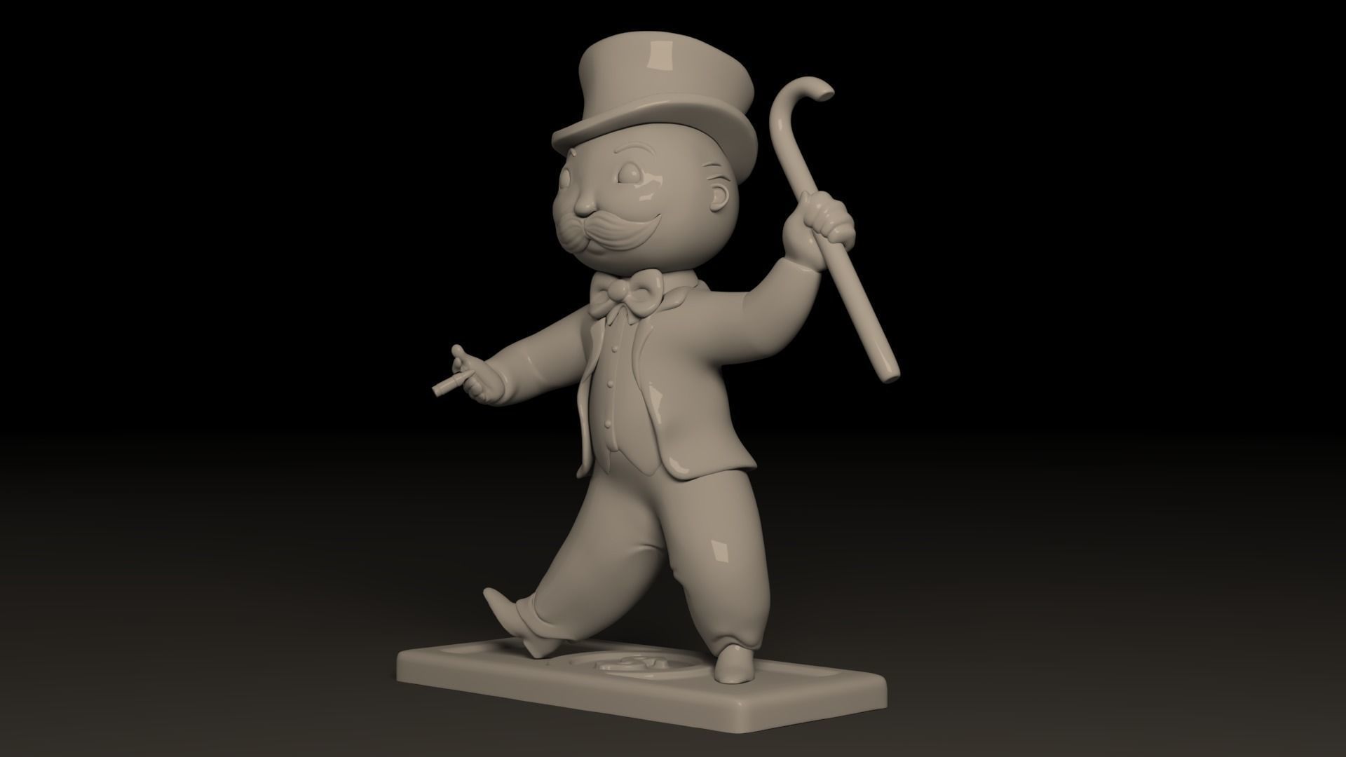 Mr Monopoly 3D print model_3